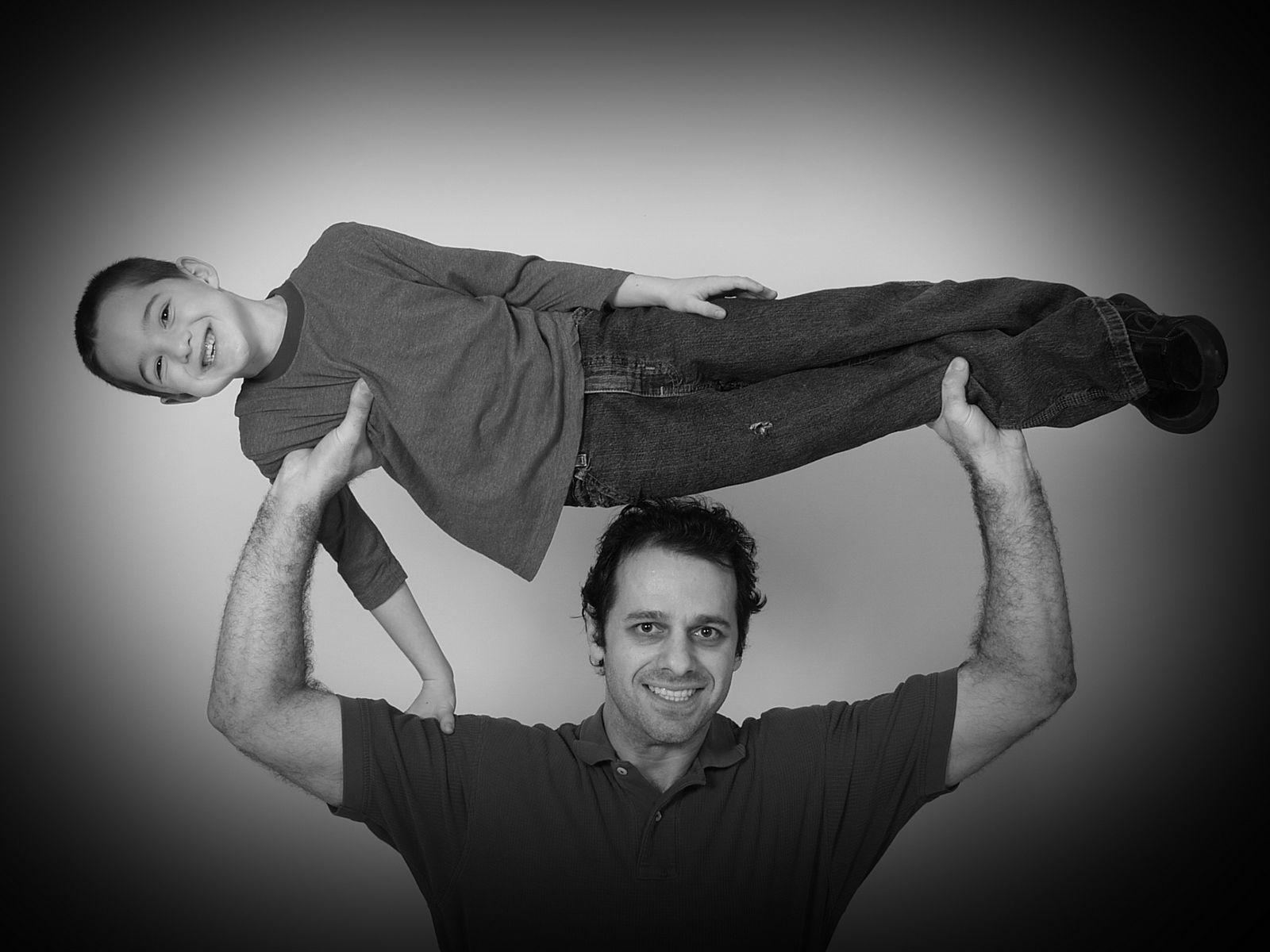 David And Tyson Around The Time The Story Takes Place